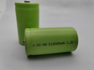 D SIZE pin sạc lại nickel metal hydride 10000 MAH, IEC62133,UL,KC CE
