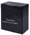 IP55 12V 50Ah Pin lithium LiFePo4 Lưu trữ năng lượng mặt trời ESS Bộ khởi động xe UPS RV