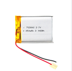TW703040 Sạc lại 3.7v 850mah pin Lithium Polymer KC CB Lipo pin MSDS UN38.3