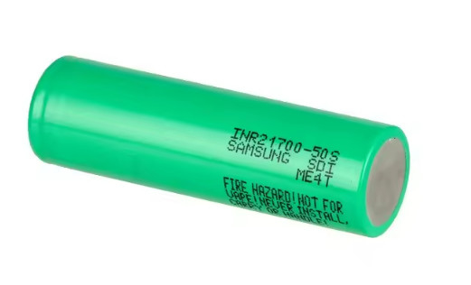 Đơn vị A 21700 Lithium cao tiêu thụ 21700 pin 3.6V 5000mAh INR21700-50S Max 45A xả