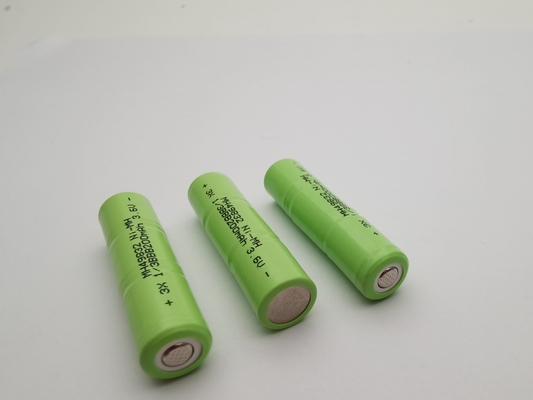 UL 3.6V 200mAh NIMH pin sạc lại 1/3BBB bộ pin NIMH tùy chỉnh sẵn sàng sử dụng pin NIMH tuổi thọ chu kỳ dài