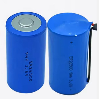 Er26500 3.6v 8500mah 9ah lisocl2 pin Er26500 pin lithium kích thước C 3.6V 9000mah pin lithium chính