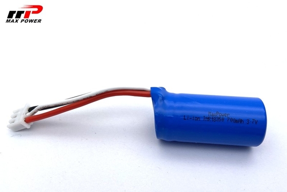 18350 3.7v 700mAh 10C Khả năng xả điện cao pin lithium ion sạc lại với UL KC CB PSE