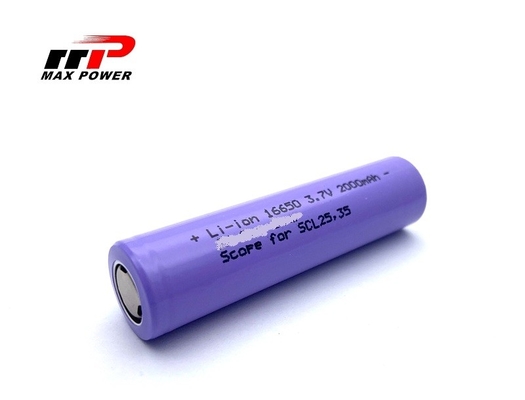 Li16650C 3.7 V 2000mah Lithium Ion pin sạc pin pin OEM dịch vụ CE UL CB
