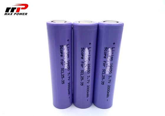 Li16650C 3.7 V 2000mah Lithium Ion pin sạc pin pin OEM dịch vụ CE UL CB