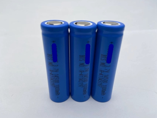 14500 3.7 V 1000mah 800mAh Lithium Ion pin sạc pin pin OEM dịch vụ CE UL CB