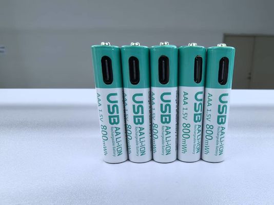 Pin AAA 1.5V 180mA 660mWh Pin Lithium Ion có thể sạc lại