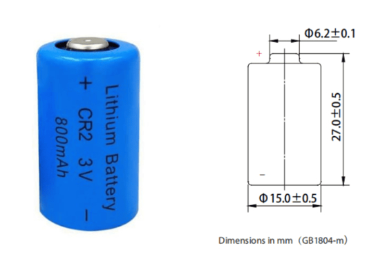 Li Mno2 CR2 CR15270 CR2 bền 3.0V 800mAh pin 3.0v 800mAh 900mAh pin lithium