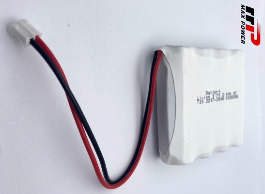 3.7V 2400mAh 14500 lithium ion pin đệm cho GPS nhiệt độ rộng -40 ° C-80 ° C sử dụng