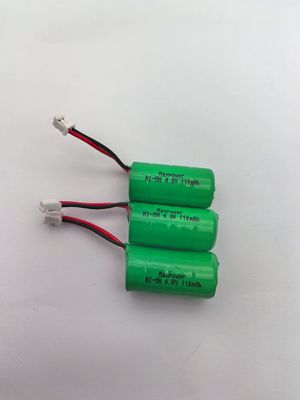 Ứng dụng sạc 110mAh 4.8V Ni-MH Button Battery Pack NiMH Button Battery 4.8V 110mAh