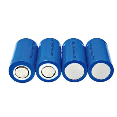 16340 3.7V 800mah 950mAh 1000mAh pin lithium ion CR123A đèn pin Fan pin lithium ion hình trụ