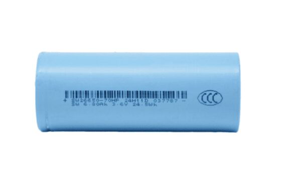 26650 Pin Lithium Ion 7000mAh Capacity High Low Temperature (-40°C) Bộ pin NMC sạc lại