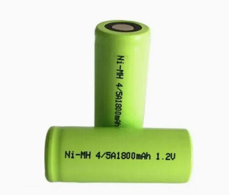 17340 NiMH pin sạc lại với dung lượng 1800mAh 10C Tốc độ xả cao và 500 + tuổi thọ chu kỳ