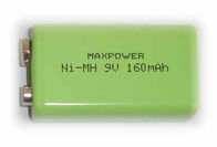 300mAh 9V Prismatic NiMh Pin Packs cho Multimeter CE UL Rohs