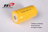 Pin chiếu sáng khẩn cấp NiCad D4000mAh 4.8V 70 độ CE