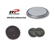 Pin lithium chính CR1616 3.0V không độc hại LiMnO2 50mAh cho thẻ âm nhạc