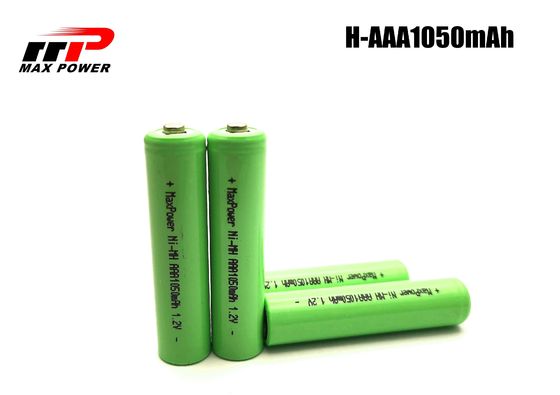 300 chu kỳ EN61951 1.2V 1050mAh NiMh AAA Pin IEC IEC