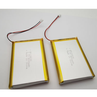 Rechargeable 3.7V 8000mAh Lithium Polymer Battery UN38.3 Certified for Tablets and GPS Tracking