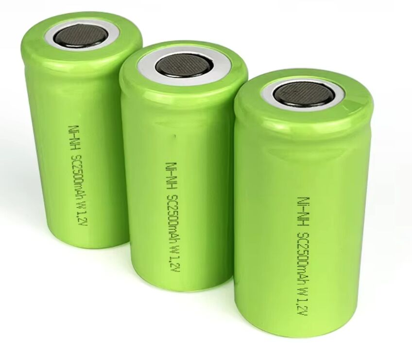 SC2500mAh 1.2V Ni-MH Rechargeable Battery with 1000 Cycles Long Life and High Capacity