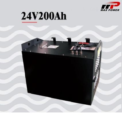 Xe nâng pin 24V 200AH Lithium LiFePO4 Pin chu kỳ sâu có thể sạc lại