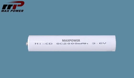 Pin sạc có thể sạc lại 3.6V, Pin NiQd SC2000mAh
