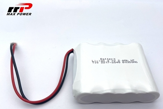 3.7V 2400mAh 14500 lithium ion pin đệm cho GPS nhiệt độ rộng -40 ° C-80 ° C sử dụng
