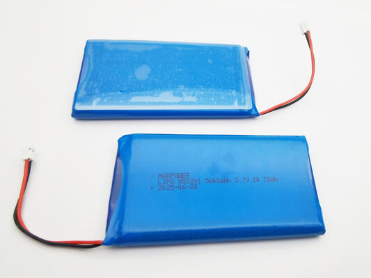 Pin Lithium Polymer 5600mAh Dải Nhiệt Độ Rộng với 1000 Chu Kỳ cho Ứng Dụng Chuỗi Lạnh
