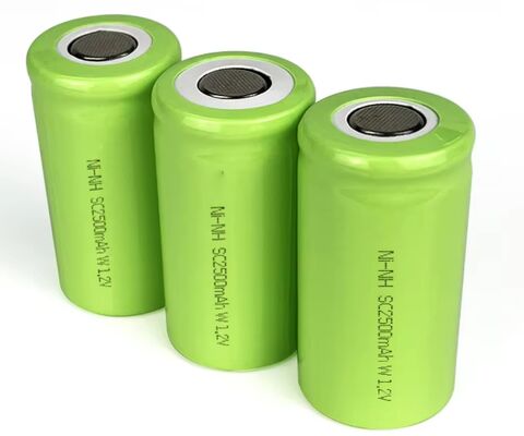 Pin sạc Ni-MH SC2500mAh 1.2V với tuổi thọ 1000 chu kỳ và dung lượng cao
