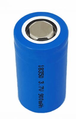 Lớp A INR18350 pin lithium ion 3.7V 900mAh pin sạc có dung lượng cao