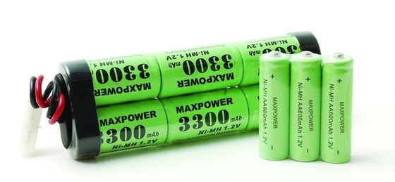 SC 3300mAh 7.2V Nimh Pin Pack 10C cho R / C Sở thích UL CE
