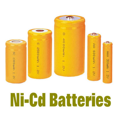 Pin NiCd Pin AAA300MAH, Pin có thể sạc lại Nguồn điện dự phòng
