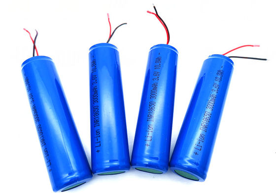 Bộ pin Li Ion có thể sạc lại INR18650 3.7V 3000mAh với UL KC CB PSE