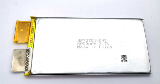 Bộ pin Polymer Li Ion 60C tốc độ cao C7070140HT 6000mah 3.7V