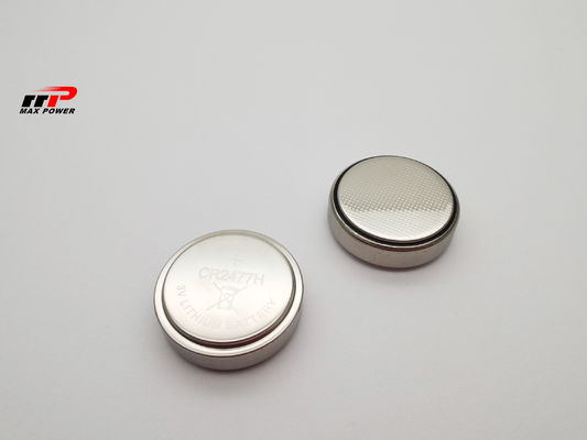 Tế bào nút 3V CR2477 1000mAh Li-Mno2 Pin dung lượng cao