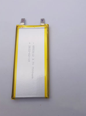 Pin Lithium Polymer 7000mah 0.2C 3.7V KC 8553112 với UL IEC62133